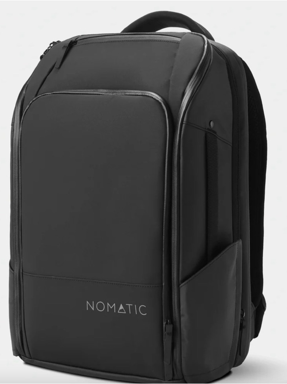 Black Travel Backpack for Men